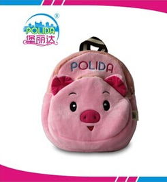新品首發(fā) | 寶寶摯愛(ài)粉紅小豬女孩書(shū)包，瀾菁玩具廠直銷毛絨玩具兒童背包